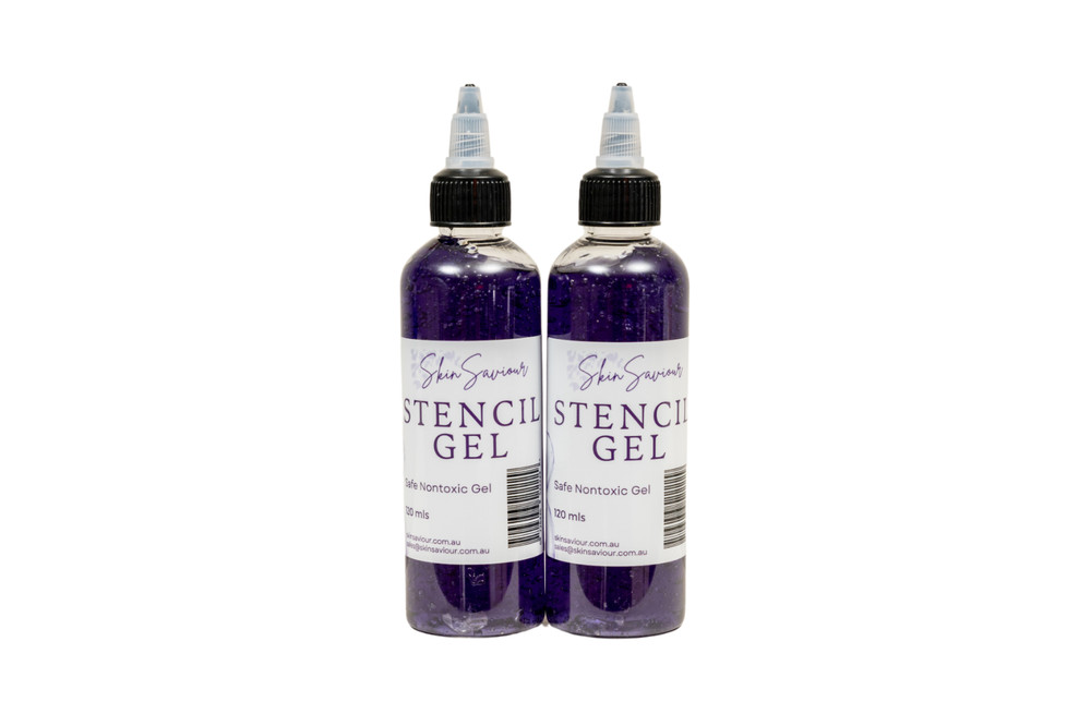STENCIL GEL PROFESSIONAL TATTOO TRANSFER SOLUTION 120 ML BOTTLE