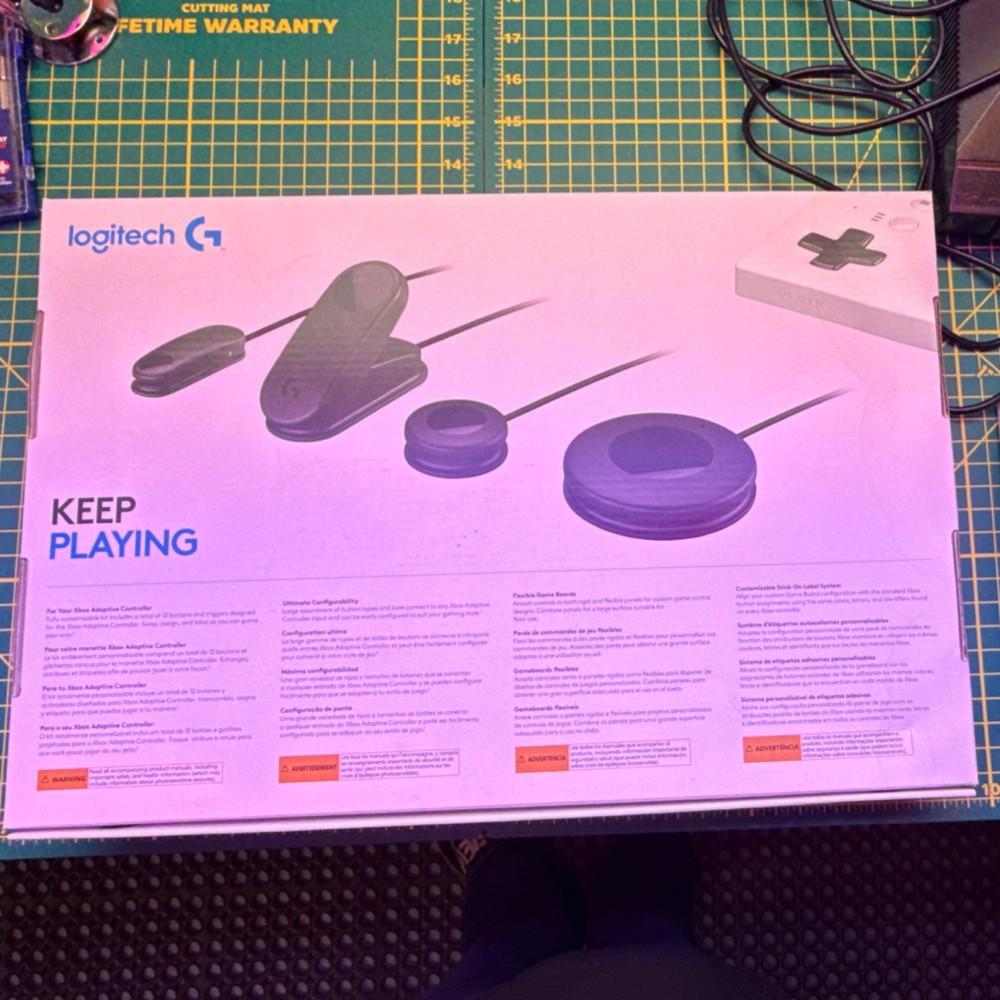 Microsoft Xbox Adaptive Controller Bundle w/ Logitech G Adaptive Gaming Kit USB