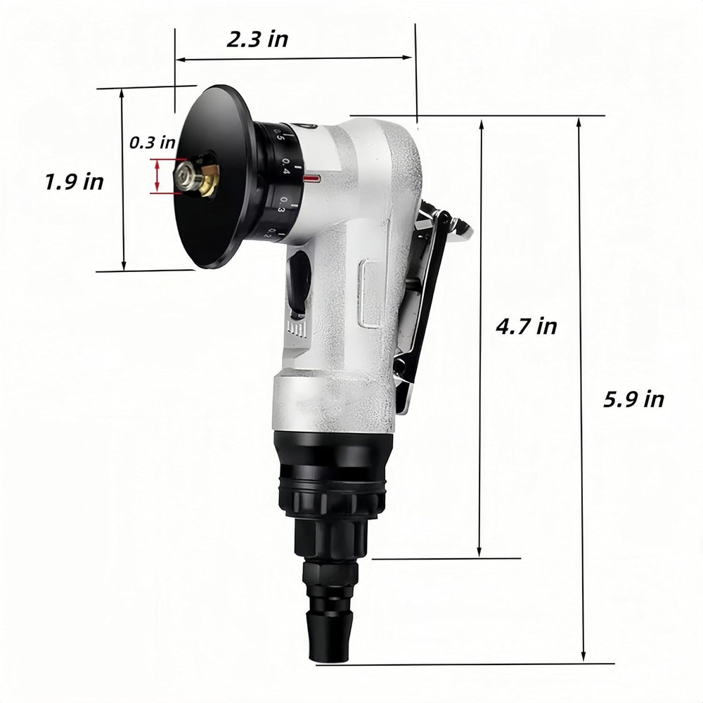 45 Degree Pneumatic Chamfering Tool, Mini Metal Working Fabrication Air Tool, An