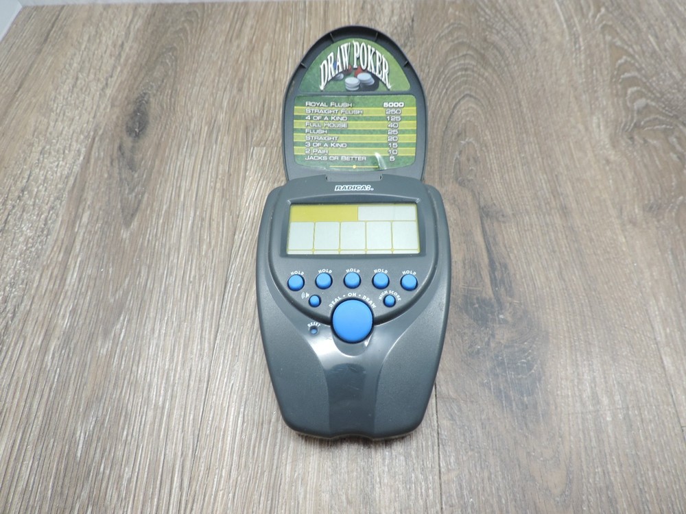 Radica Draw Poker 1999 Tested Works