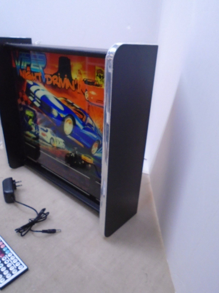 Viper night Drivin Pinball Head LED Display light box