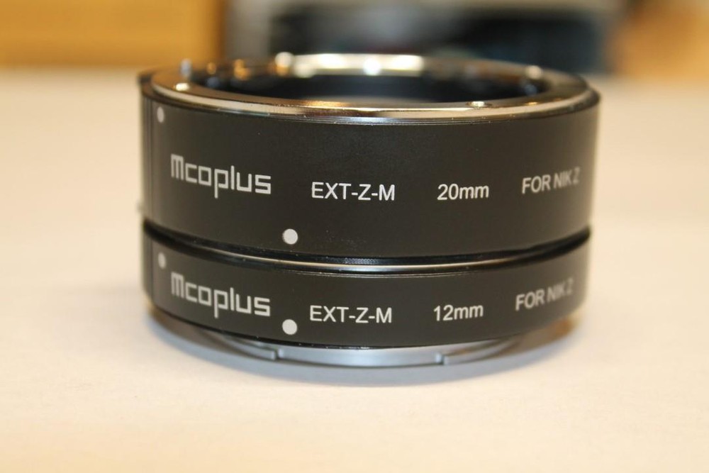 Mcoplus EXT-Z-M 12mm + 20mm Auto Focus Macro Adapter Ring Set ~