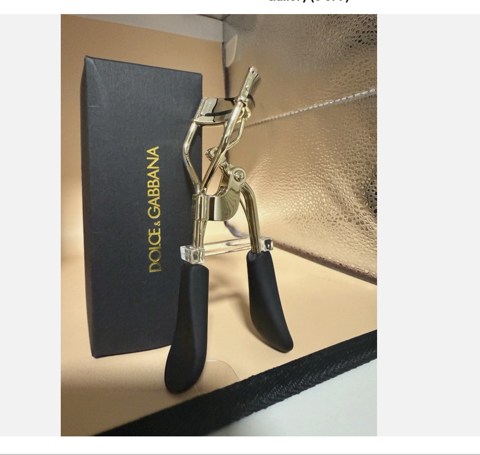 Dolce & Gabbana Eyelash Curler Authentic & New Makeup Tool