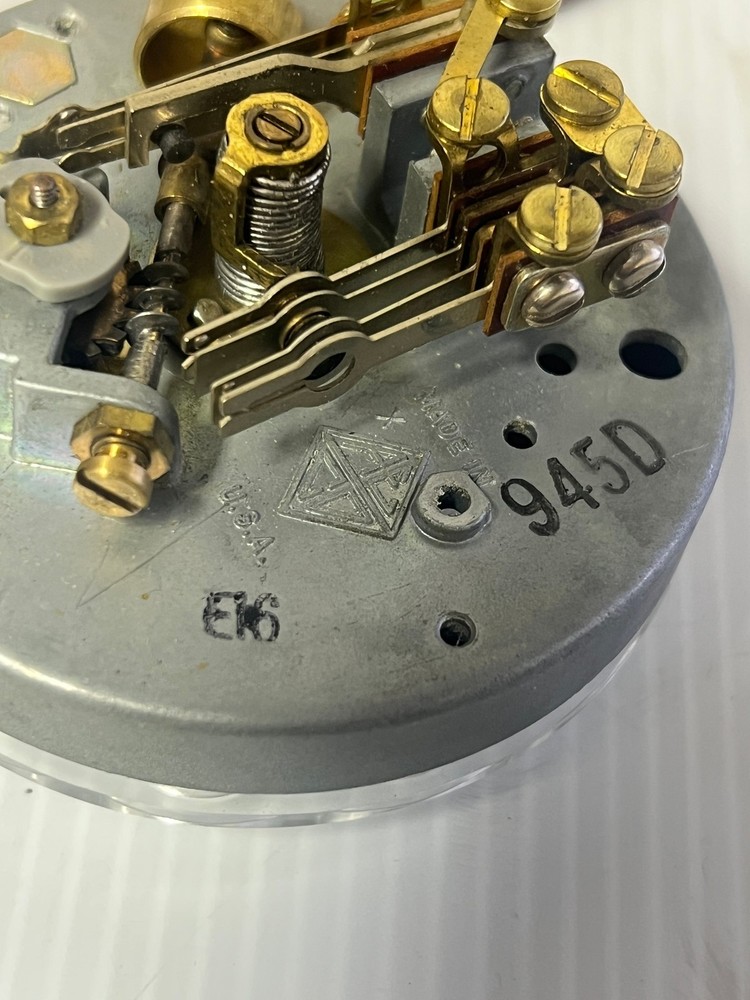 Aeco Rotary Dial White 946D Replacement Part Vintage NOS
