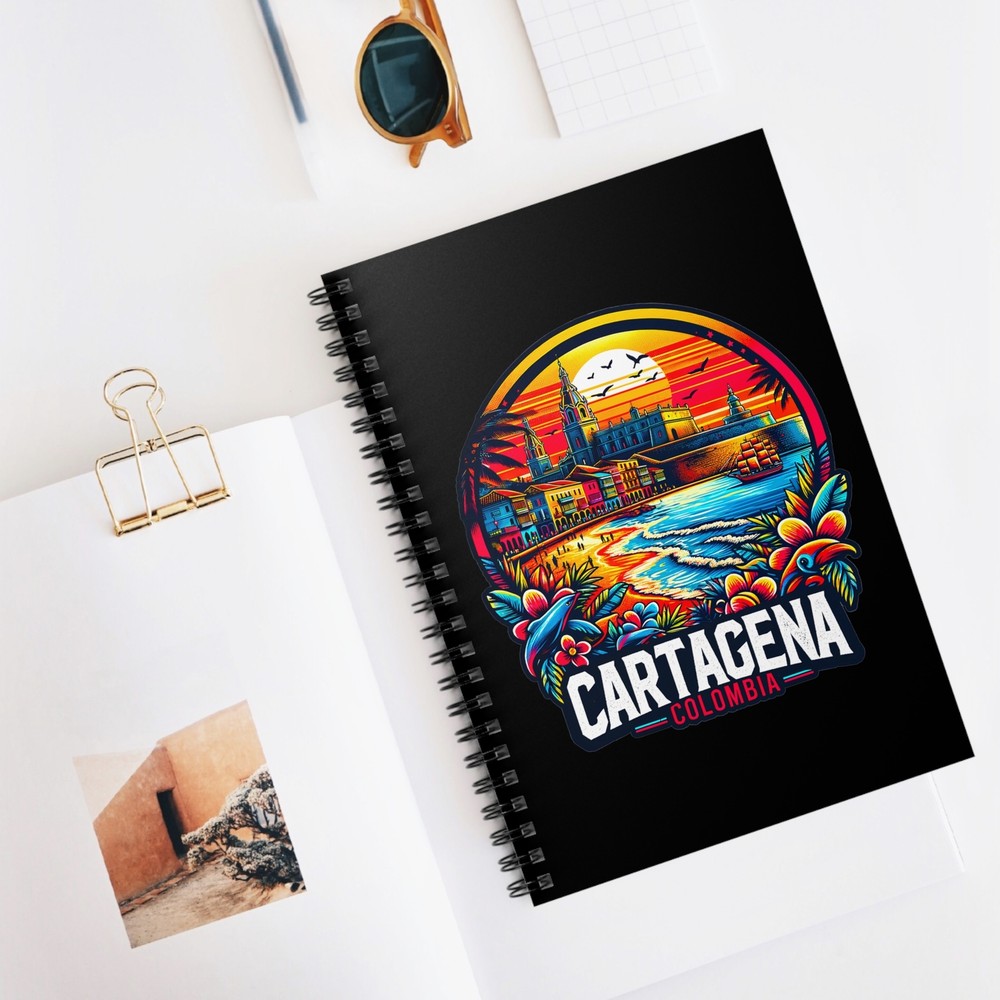 Cartagena Colombia Spiral Notebook | Journal | Diary