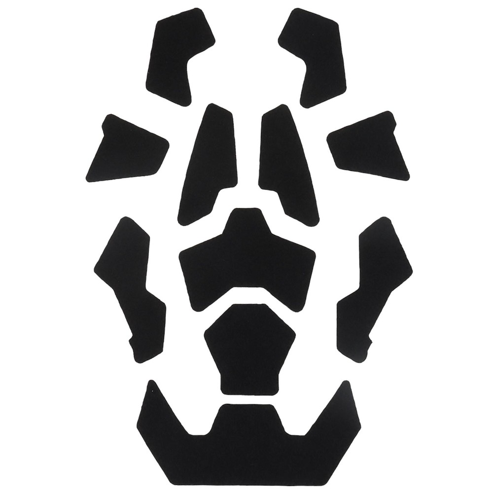 Cool Black Helmets Magic Sticky Sticker For All Fast Helmets jd
