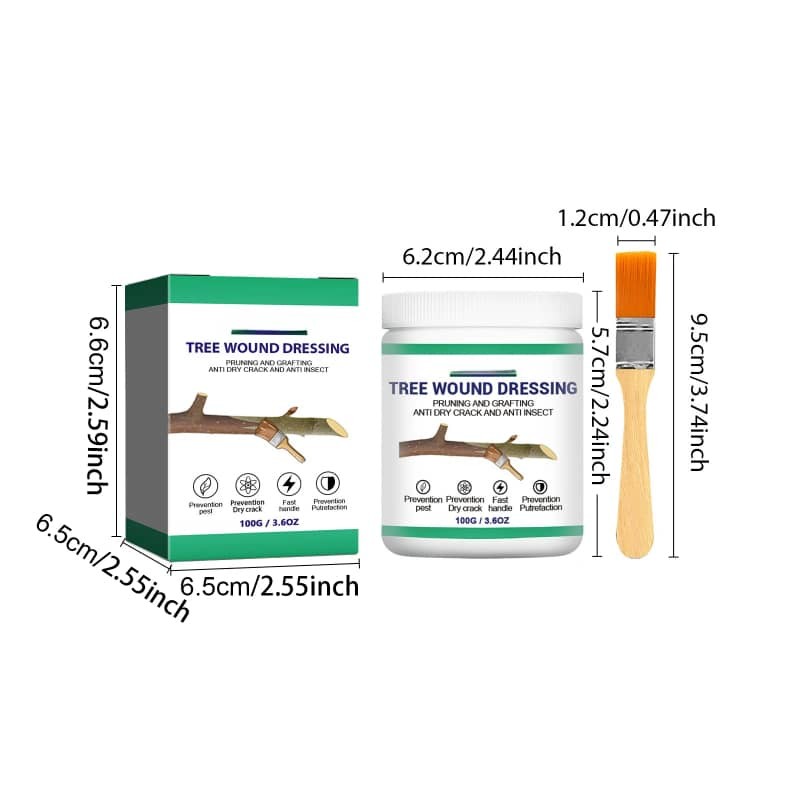 Tree Wound Healing Agent Plant Applicator Tree Callus Ointment Besmear Root