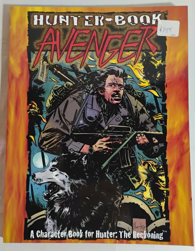 Hunter Book: Avenger (2000) Hunter The Reckoning RPG White Wolf