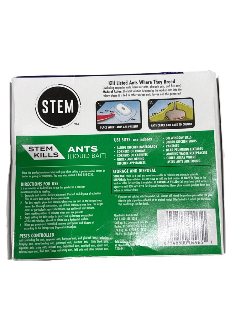 STEM (2-PACK) Ant Bait Station 1 oz