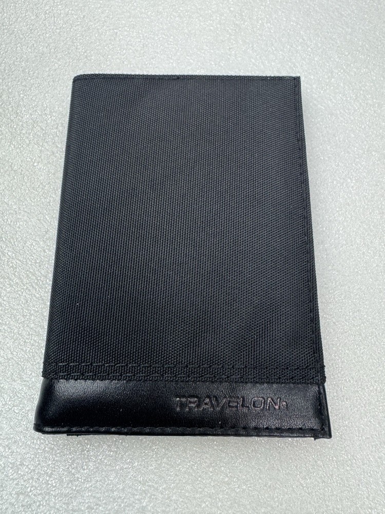 Travelon RFID Blocking Passport Case, Black, One Size