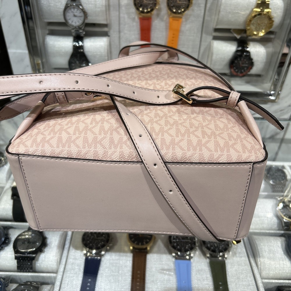 Michael Kors Jaycee Medium Zip Pocket Backpack MK Powder Blush