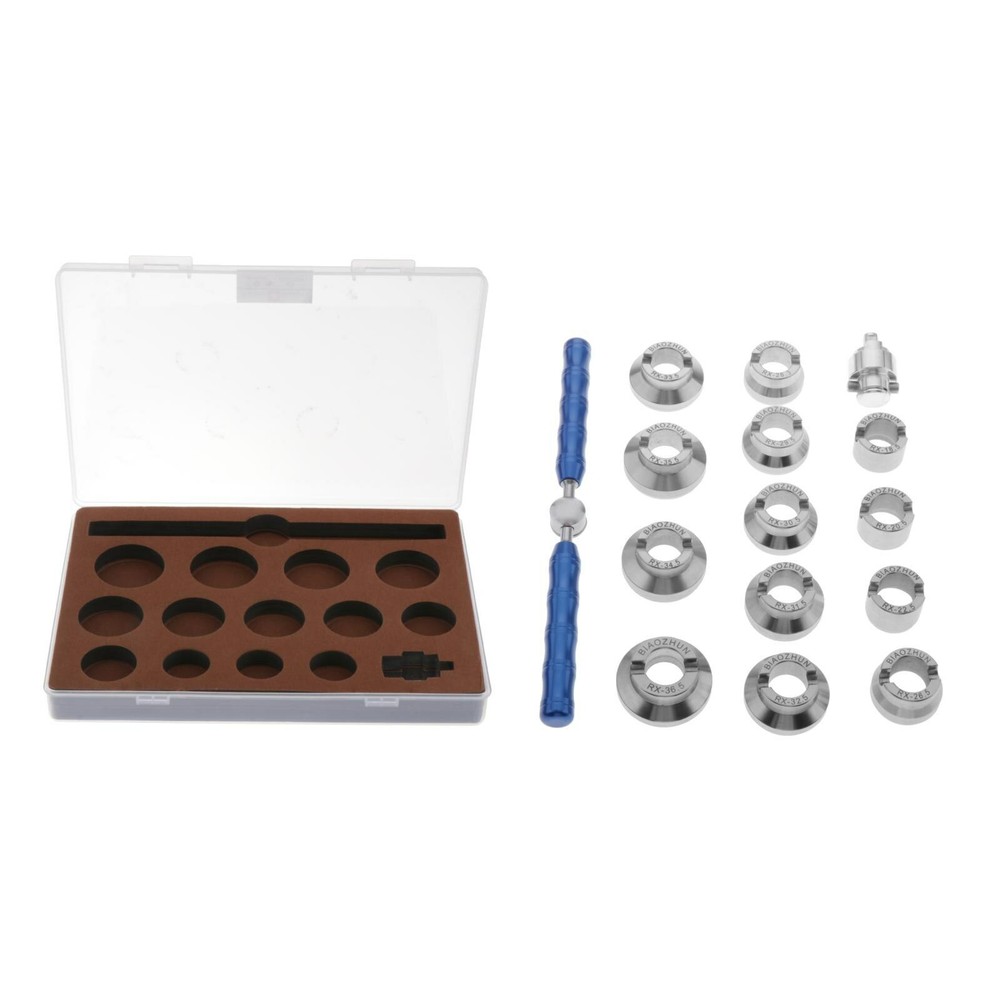 Watch Back Case Opener Closer Remover Set 13Pcs Maintenance Tool