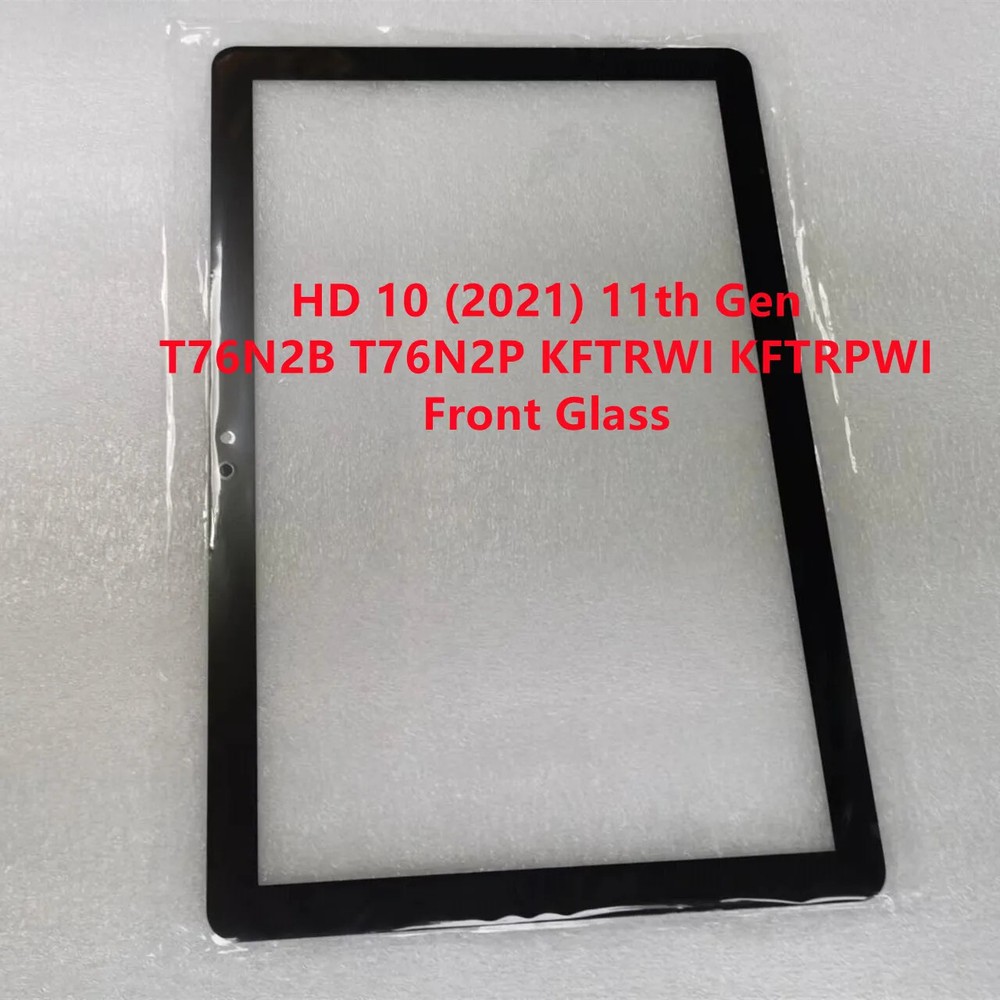 For Amazon Fire HD 10 (2021) 11th Gen Front Glass Touch Outer Panel With OCA