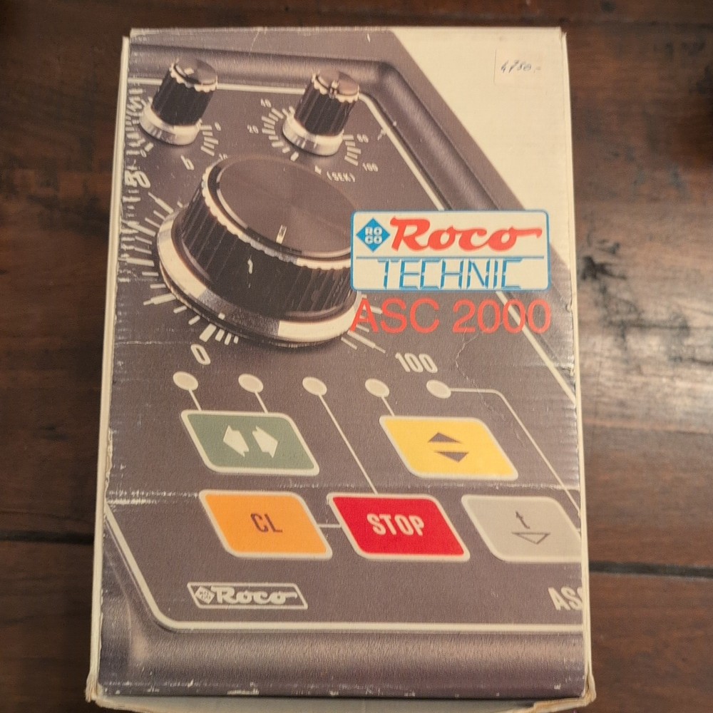 Roco Technic Asc 2000 10712 Tested In Good Shape