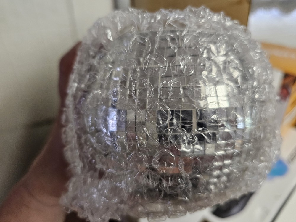 Small Mirror Ball Multicolor Lighting Effect Disco Ball