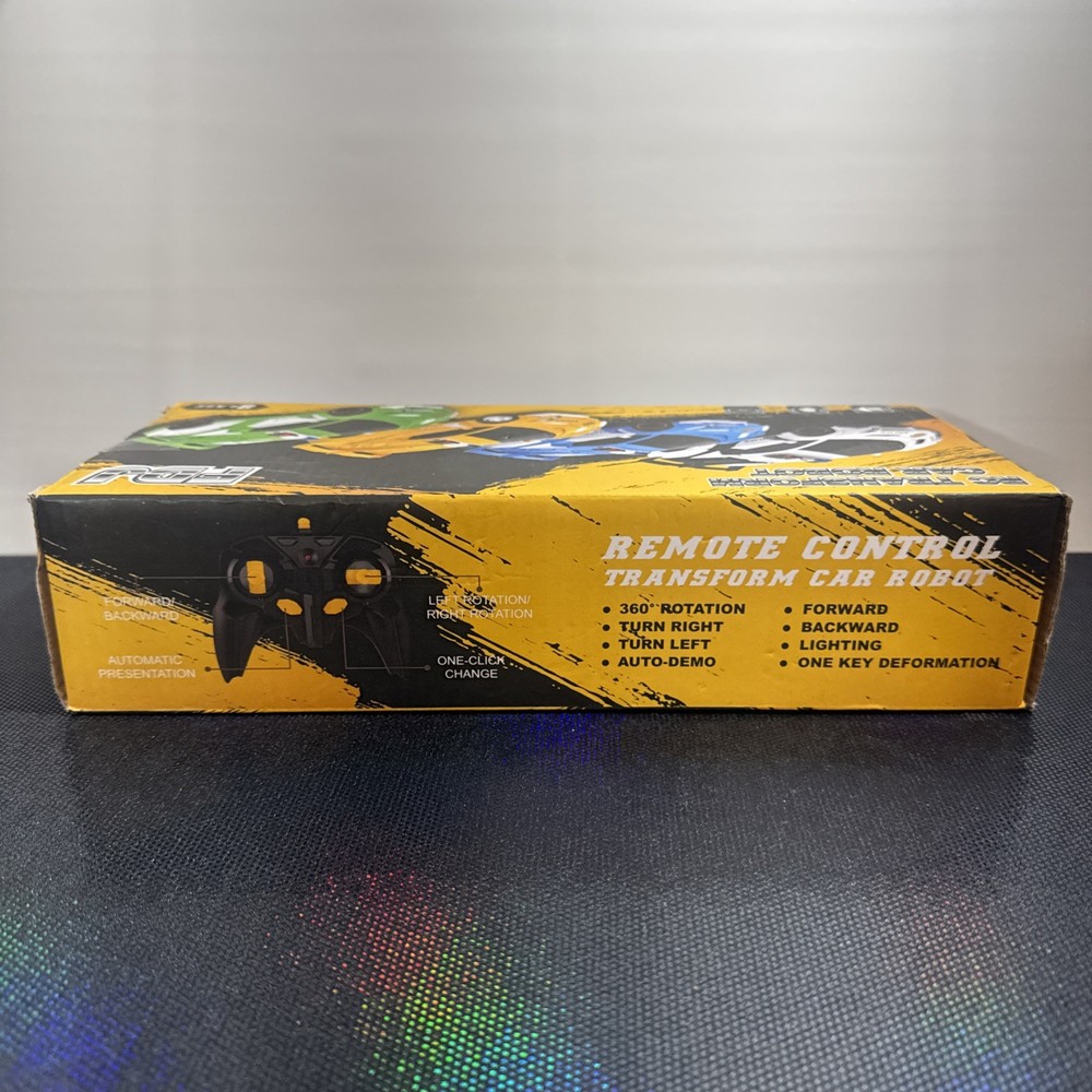 RC Transform Car Robot Toy Remote Control FDJ Age 8+ NEW Sealed