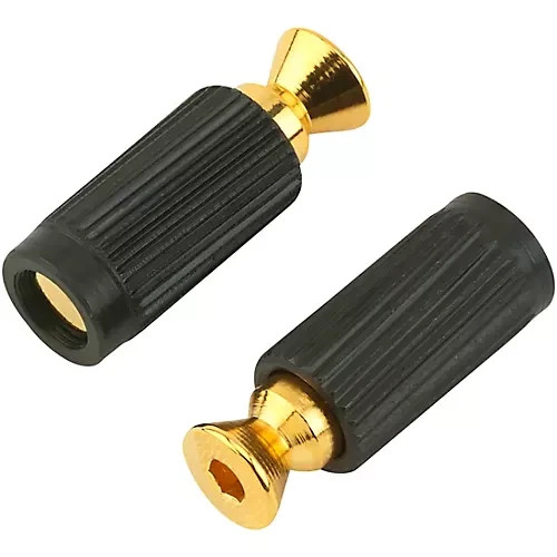 Floyd Rose Bridge Mounting Studs & Inserts Bridge Mounting Studs - Gold , New!