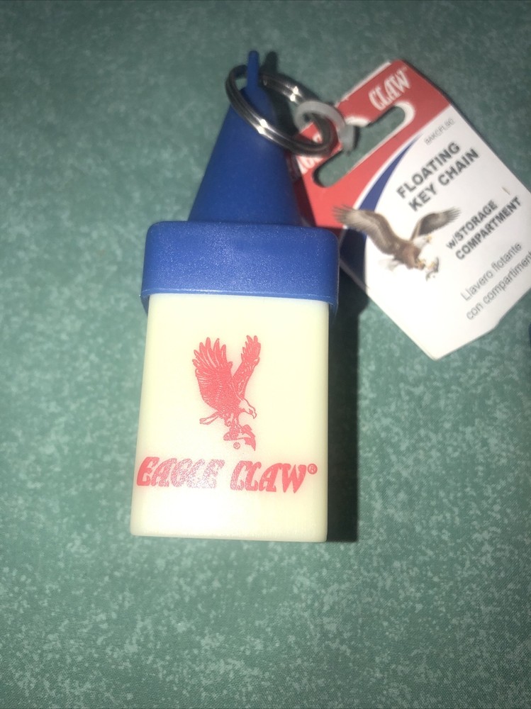 Eagle Claw Floating Key Chains With Storage Compartment - BAKCFLSC