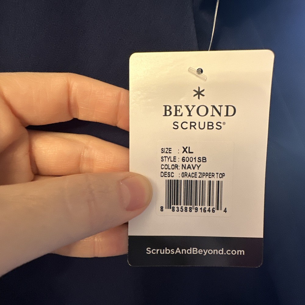 Beyond Scrubs Navy Scrub Set