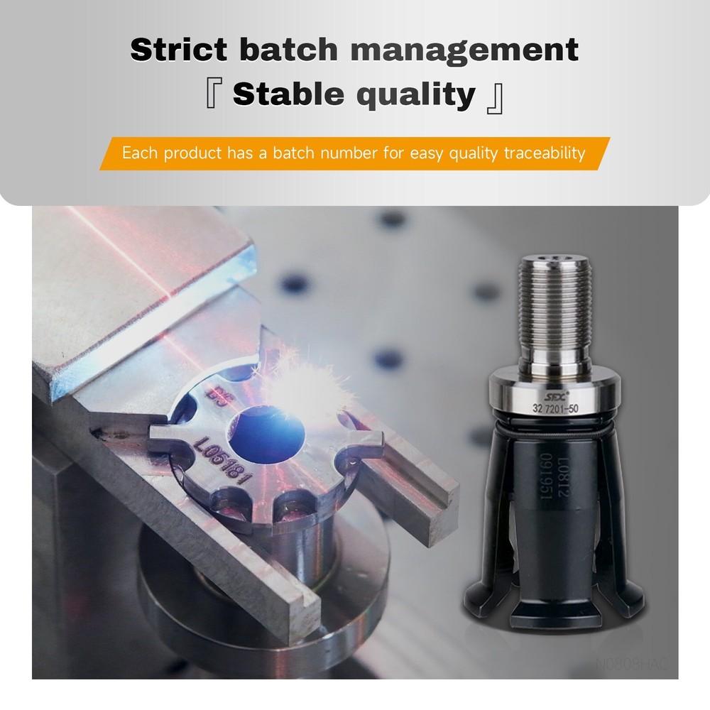 BT30-90° Internal Thread Pull Claw 4 Petal Clamp Pull Claw for CNC Machine