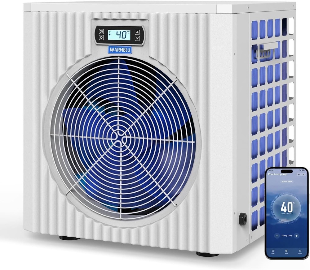 H5 Swimming Pool Heat Pump 18,000BTU 5,000 Gal High Efficiency COP4.1