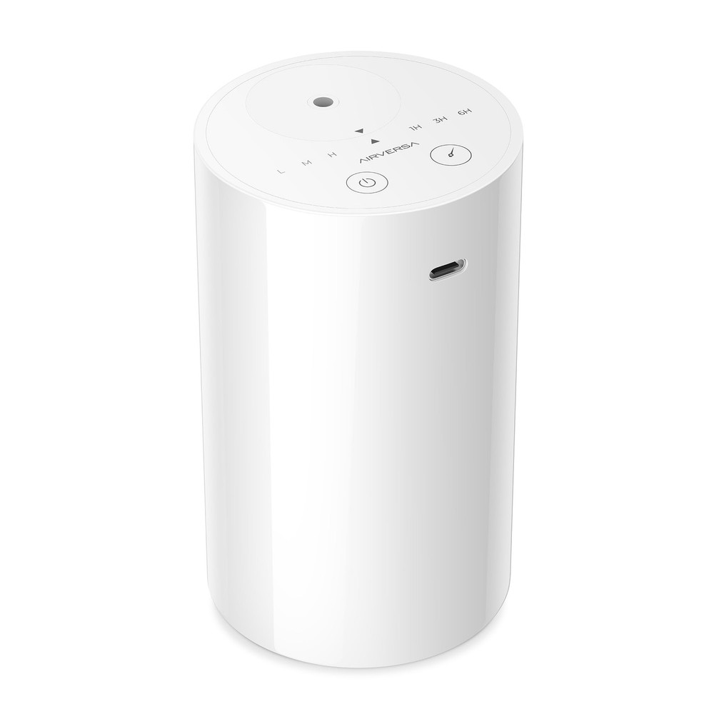Airversa Waterless Diffuser for Essential 2.7 IN * * 5 IN, White-1pc