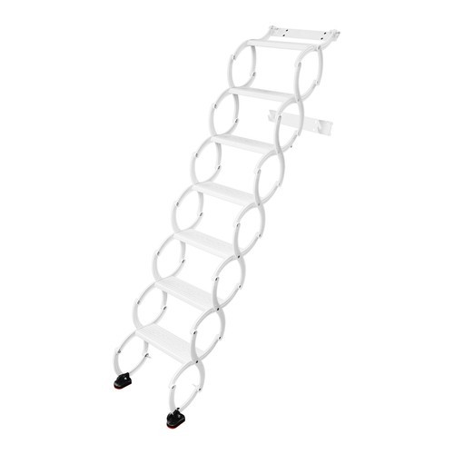 Ladder Telescoping Step Folding Ladders Retractable Folding Stair Wall Mounted