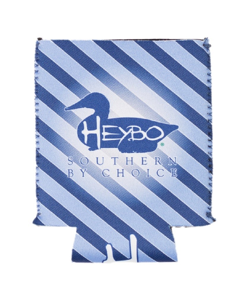 Heybo Striped Decoy Koozie Blue