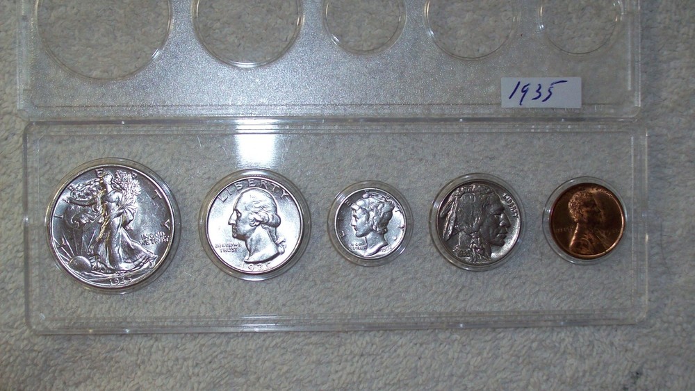 1935 MINT SET UNCIRCULATED P MINT