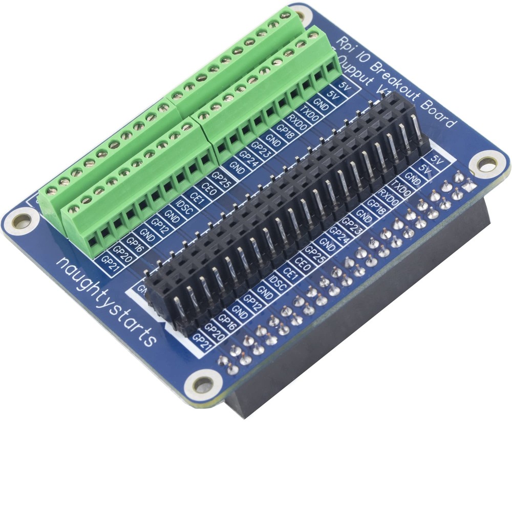 GPIO Super Breakout Board for Raspberry Pi 3 Types Output Terminal Blocks