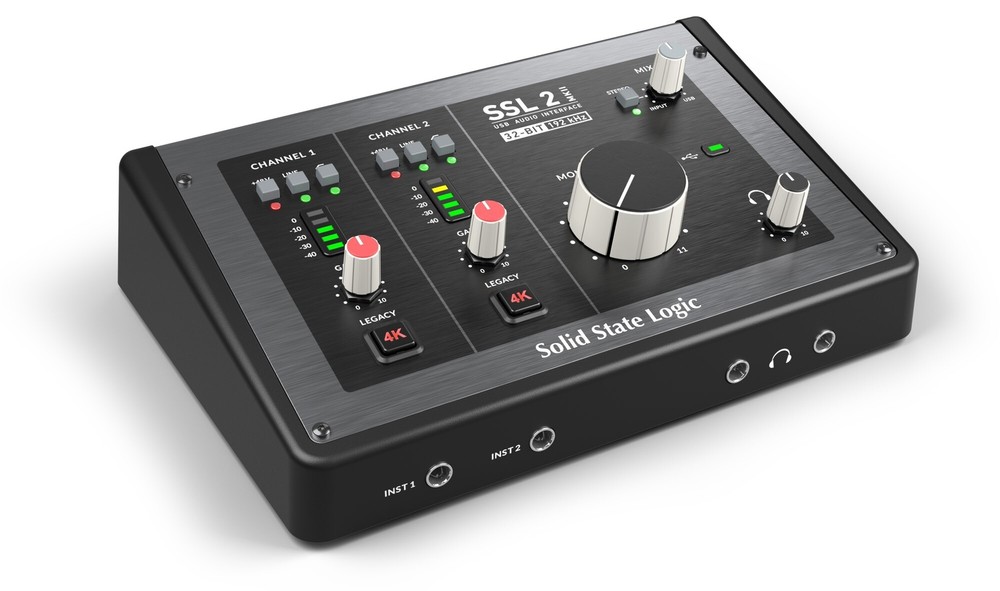 Solid State Logic SSL2-MKII 32-Bit 192kHz 2x2 USB-C Audio Interface