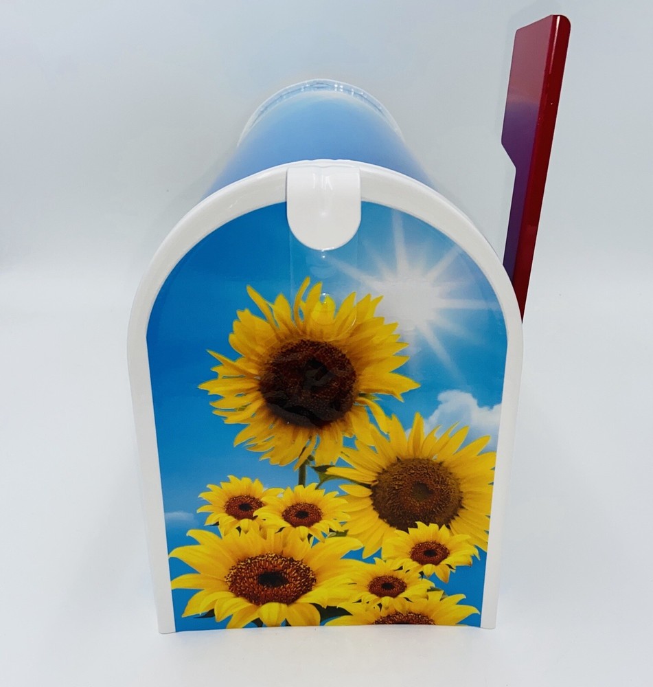 Sun-flowers Custom Mailbox gift For Mom