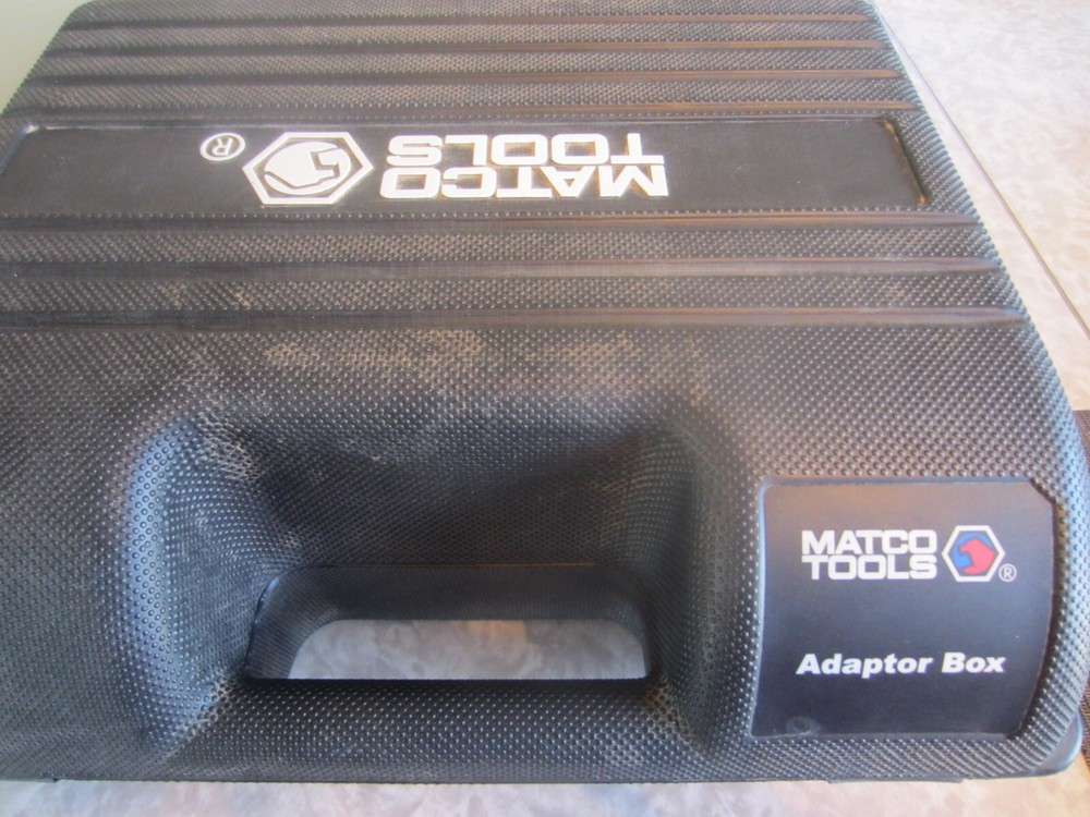 Pre-owned Matco Tools Adaptor Box Case and accessories ONLY
