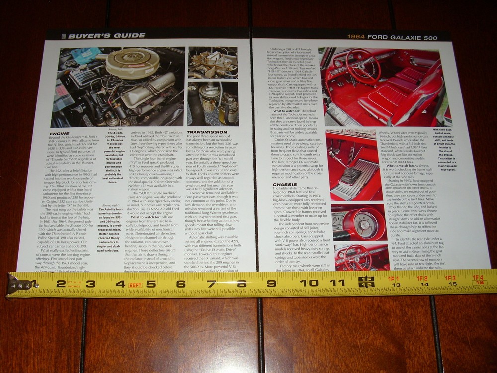 1964 FORD GALAXIE 500 - ORIGINAL 2017 ARTICLE