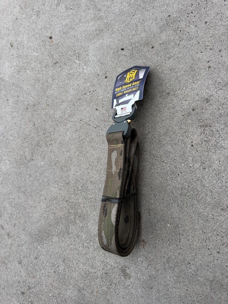 HSGI Cobra Multicam 1.5" Rigger Belt Medium