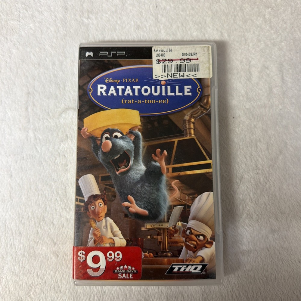 Ratatouille PSP case and Insert only