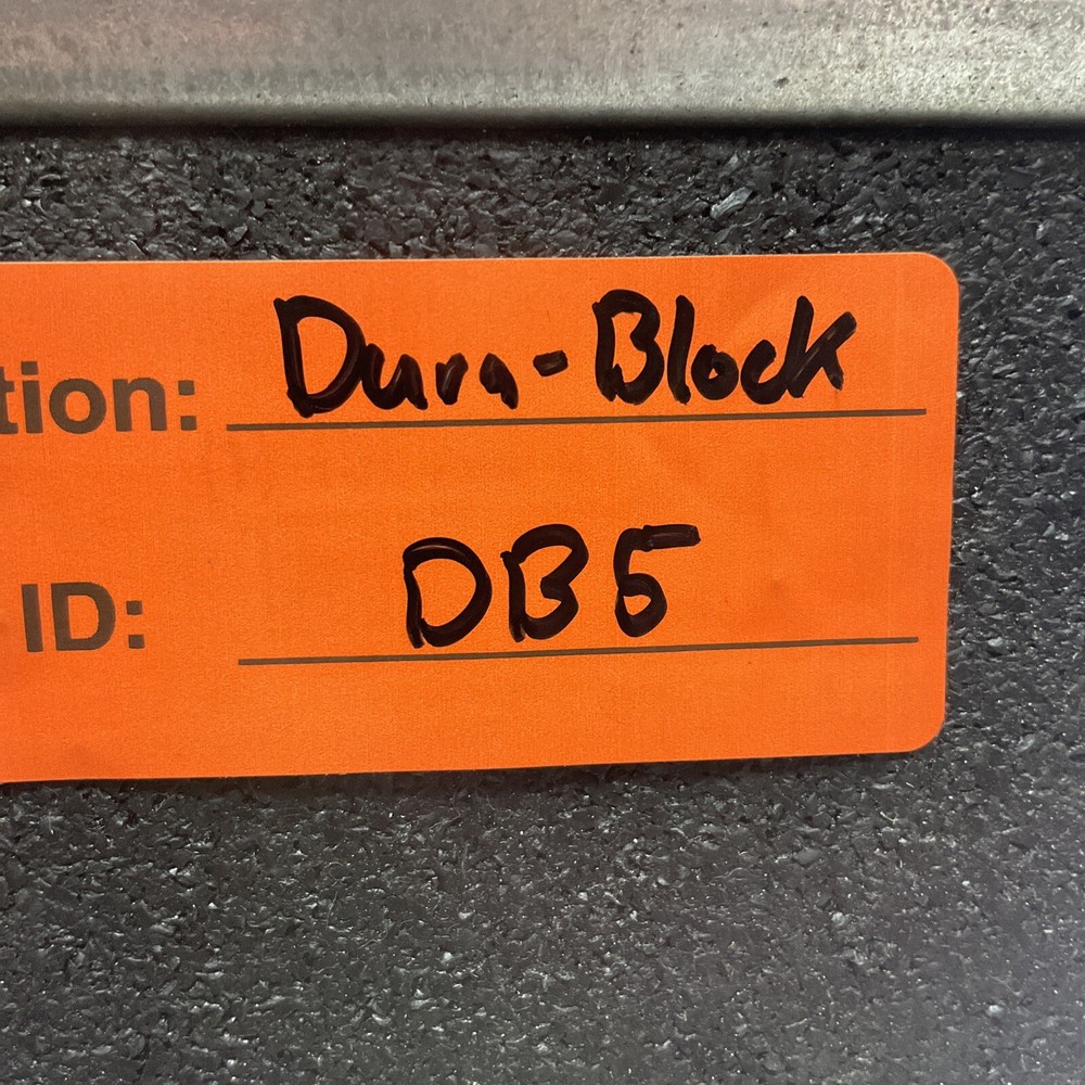Dura-Blok DB5 Pipe Block Support Rubber Base 6” Length 5” Height