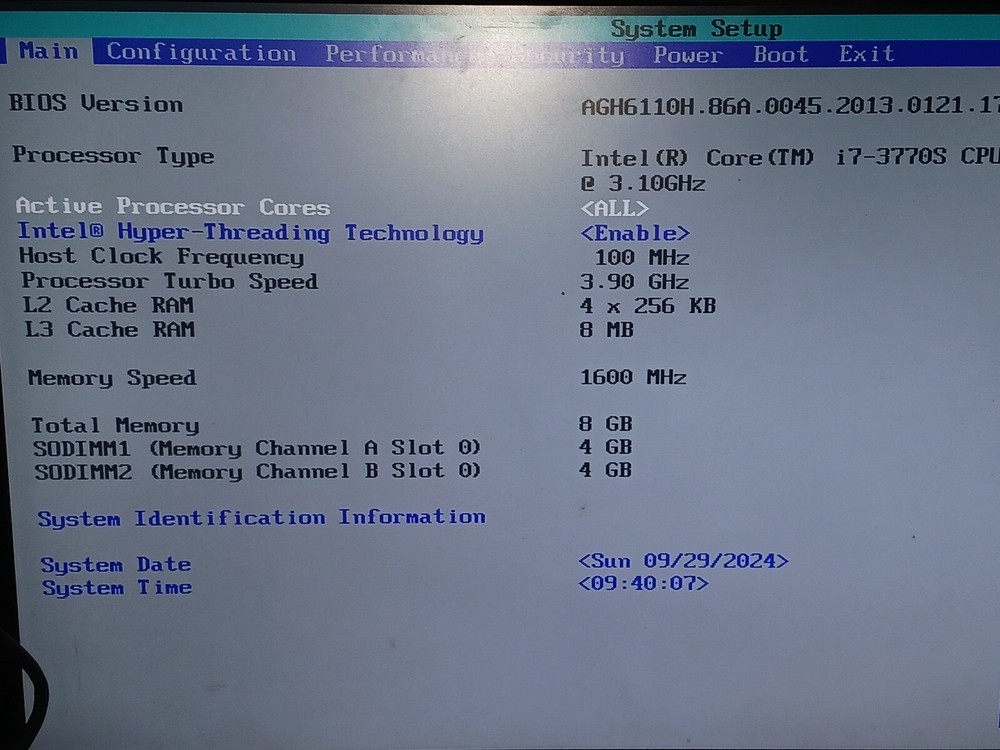 Slim mini ITX Computer