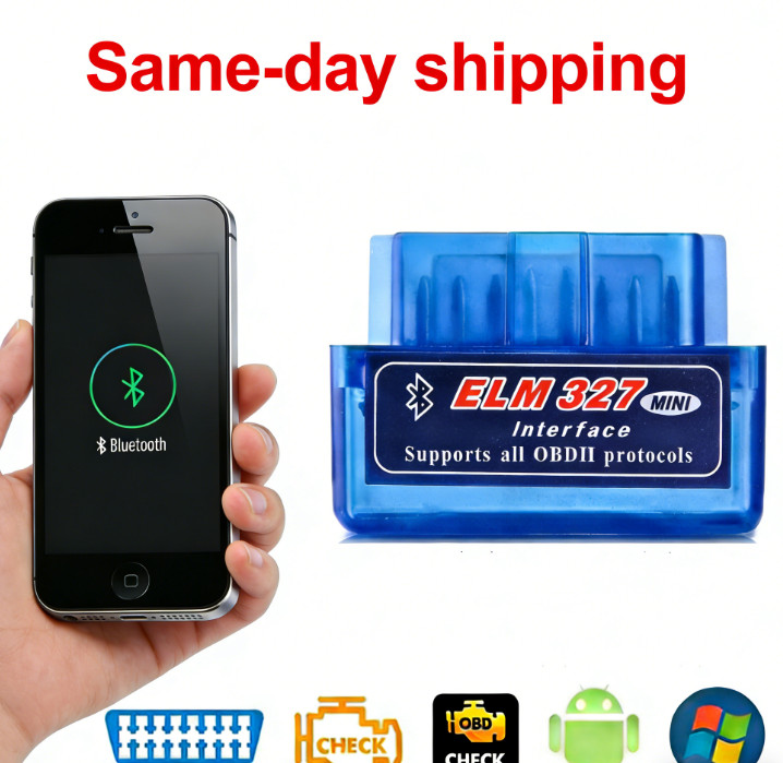 ELM327 Bluetooth OBD2 Scanner Code Reader Auto Read Tool For Android & iOS