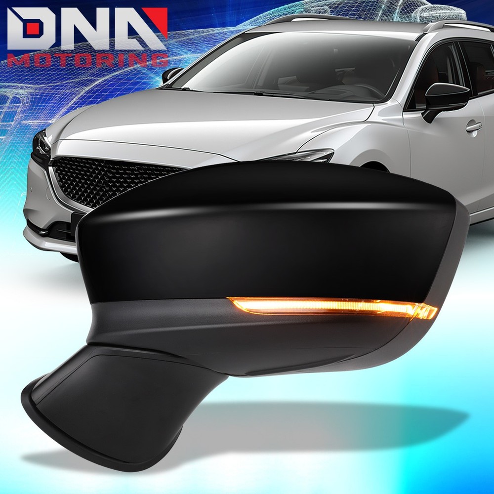 For 2017-2020 Mazda 6 Powered Adjustment Heated Left Driver Side View Mirror