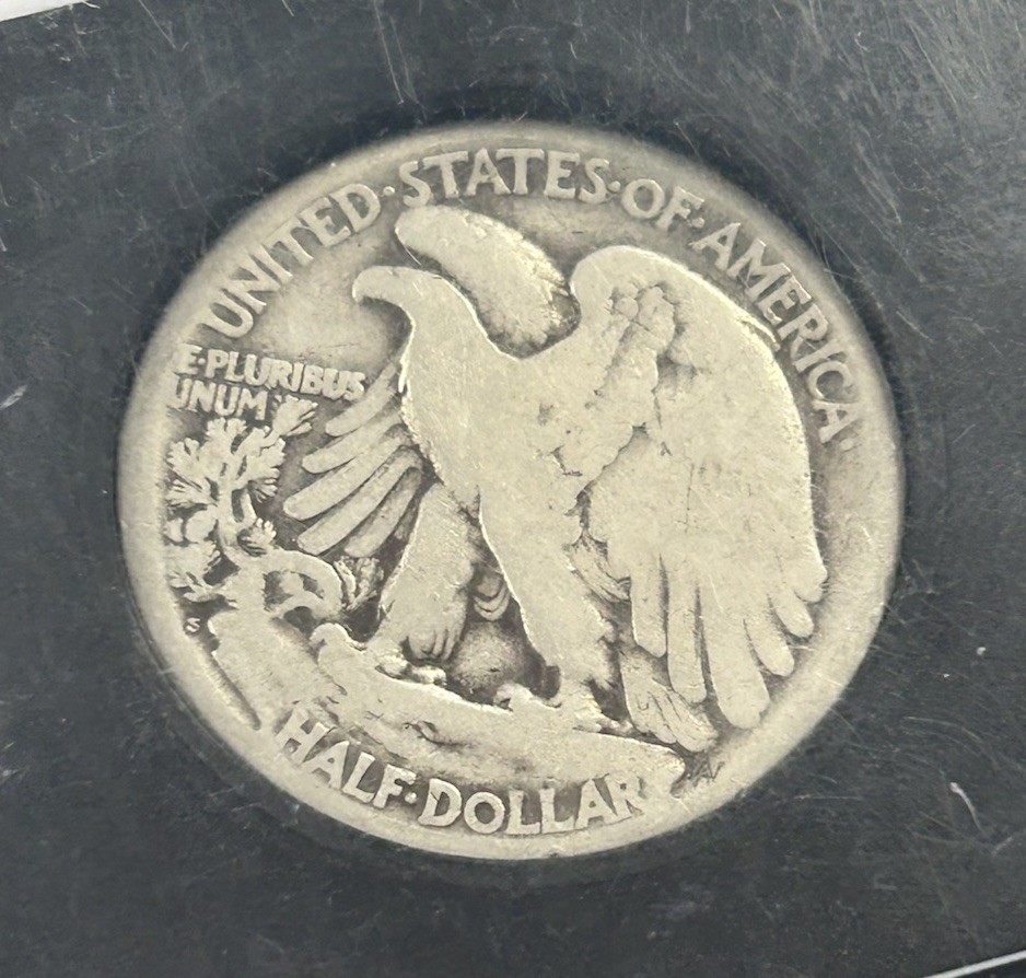 1921-S Walking Liberty Half Dollar - Key Date! Great Value!
