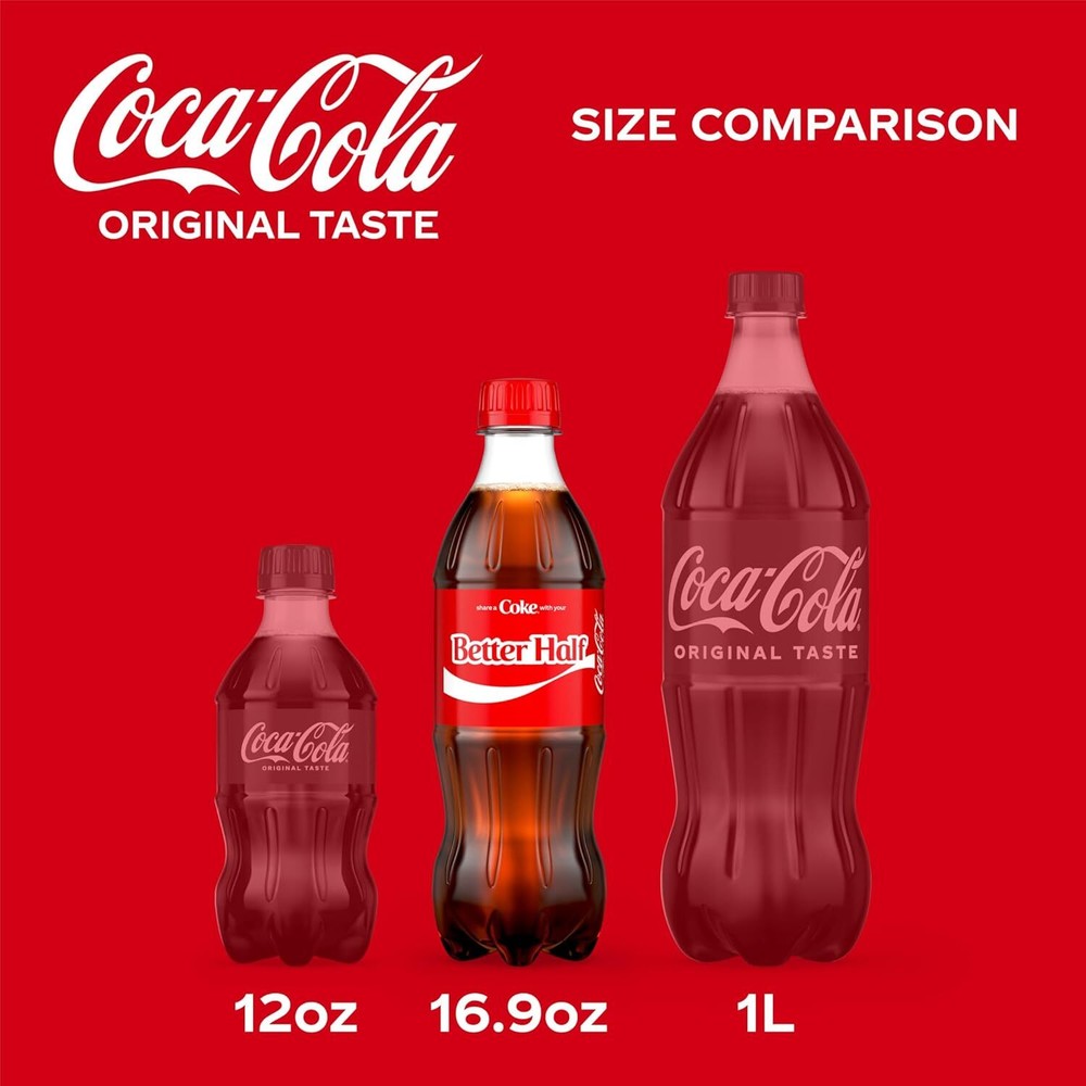 Coca-Cola, 16.9 fl oz, 6 Pack