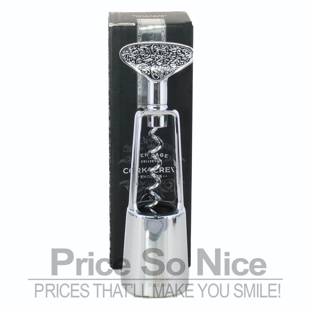 Williams Sonoma Heritage Endless Corkscrew, Silver Chrome, MSRP $60