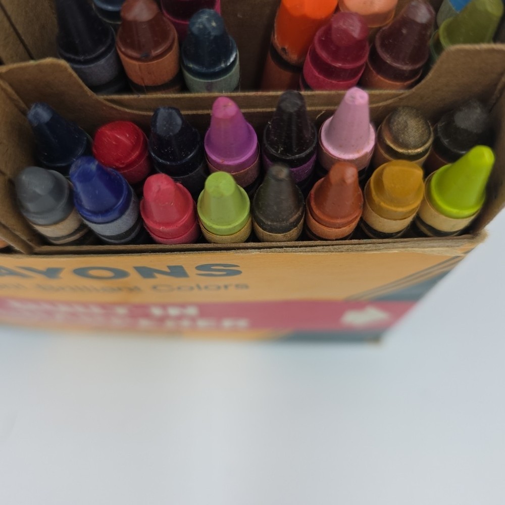 Crayola Crayons Binney Smith VTG Sharpener Used 4 Missing READ
