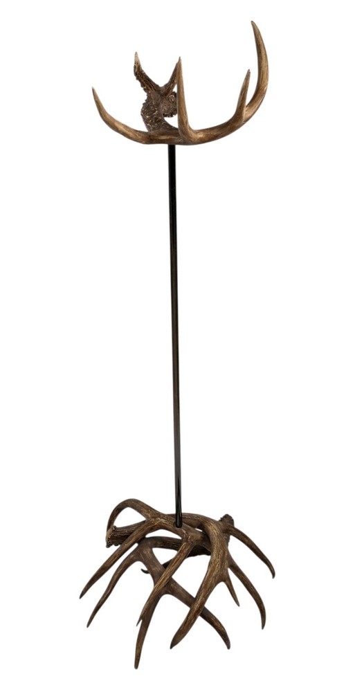 Antler Fireplace Tool Set Includes Three Fireplace Tools *READ*