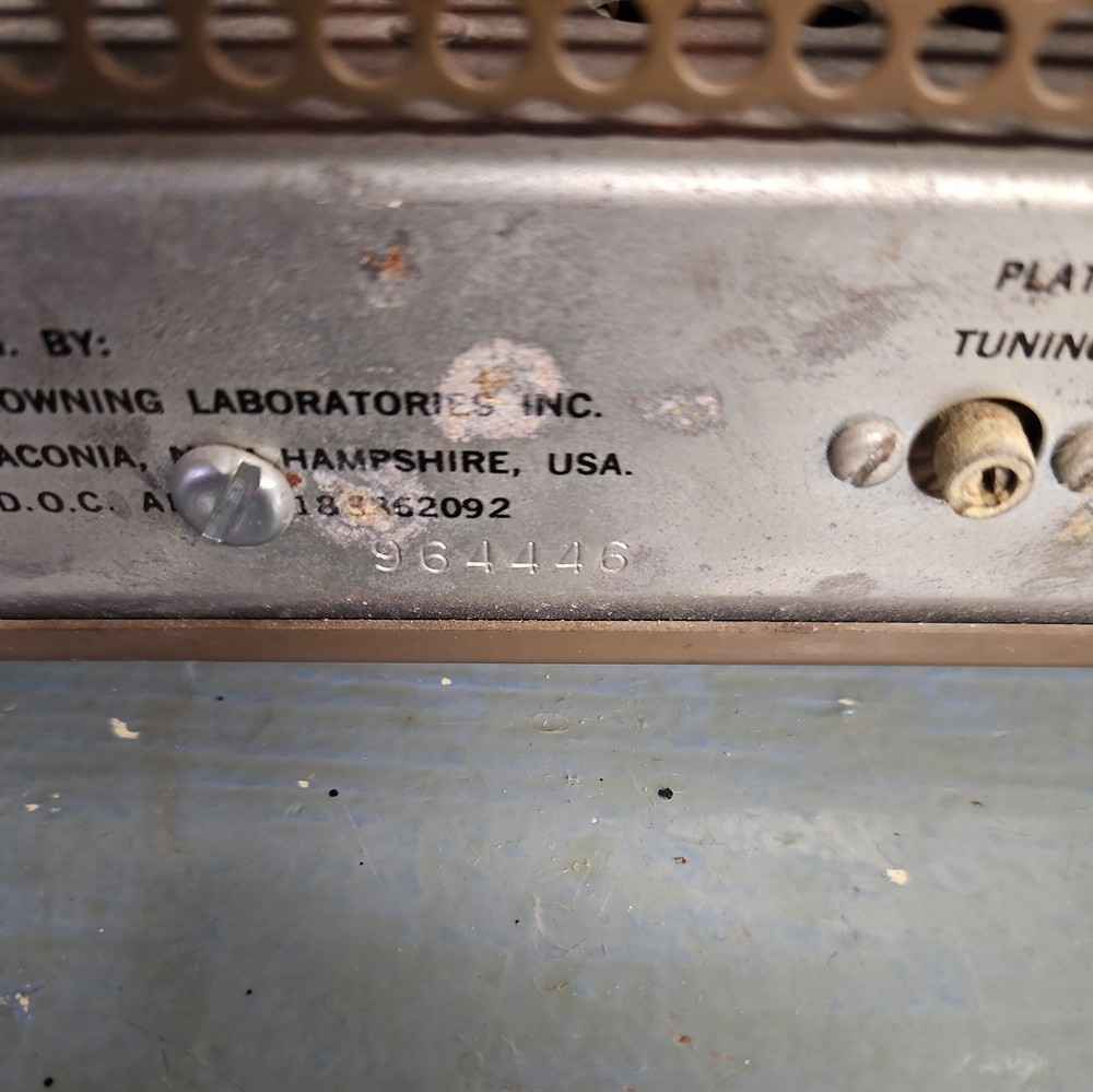 Browning Golden Eagle Mark 3 III Transceiver POWERS UP NOT TESTED (READ)