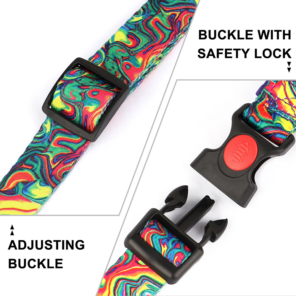 No Pull Dog Harness Nylon Soft Padded with Front Clip for Small Medium Large Dog
