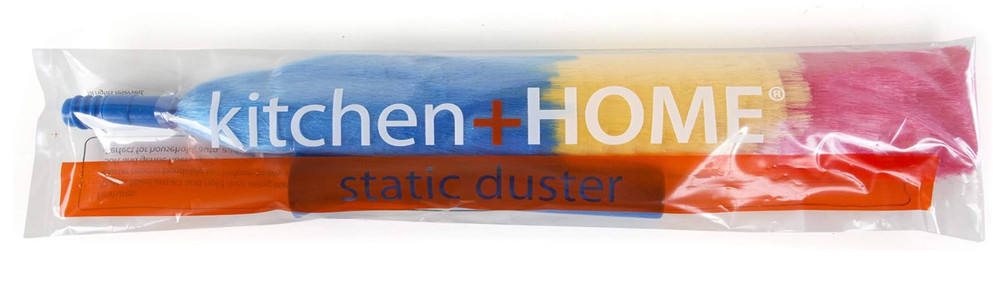 Kitchen + Home 23” inch Rainbow Static Duster - Electrostatic Feather Duster....