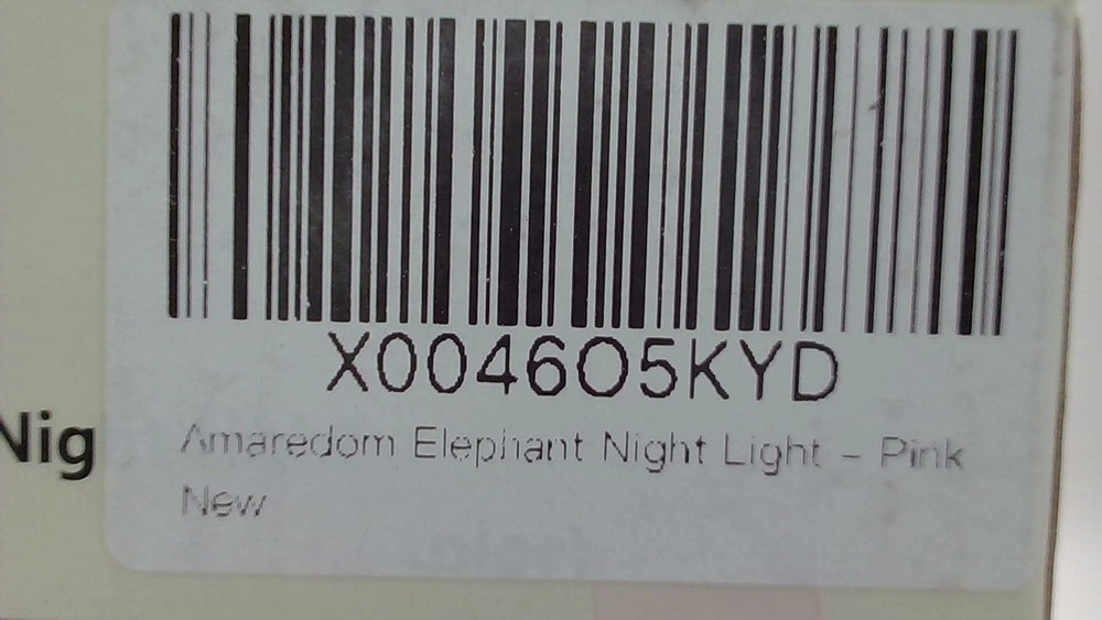 Amaredom Pink Elephant Night Light Electric
