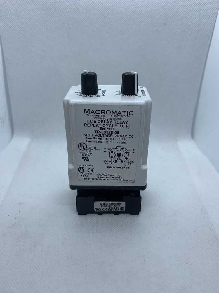 Macromatic TR-53128-05 Time Delay Relay